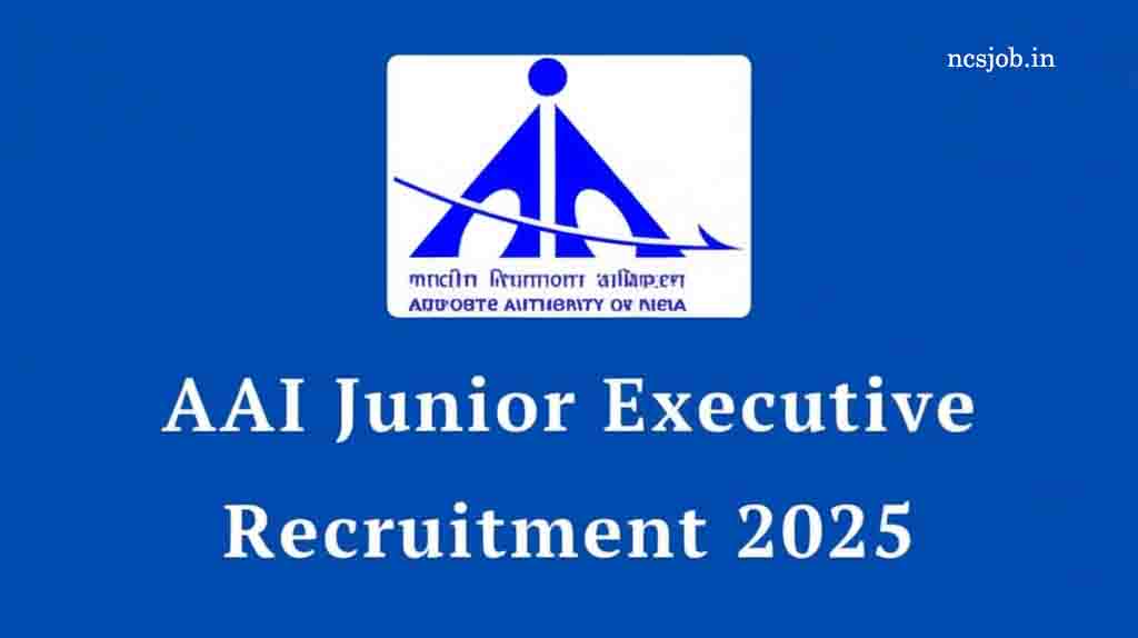 AAI Recruitment 2025: Junior Executive Jobs via GATE AAI Recruitment 2025
